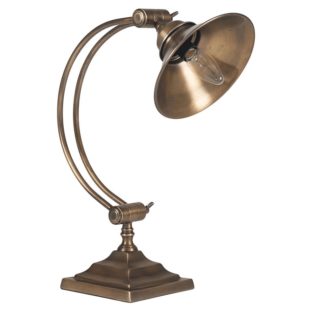 Antique Brass Task Table Lamp