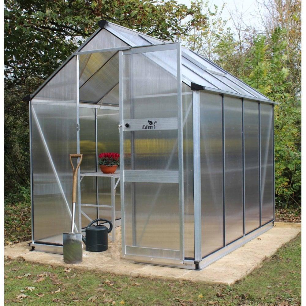 Burford 6 x 6 Greenhouse (Aluminium)