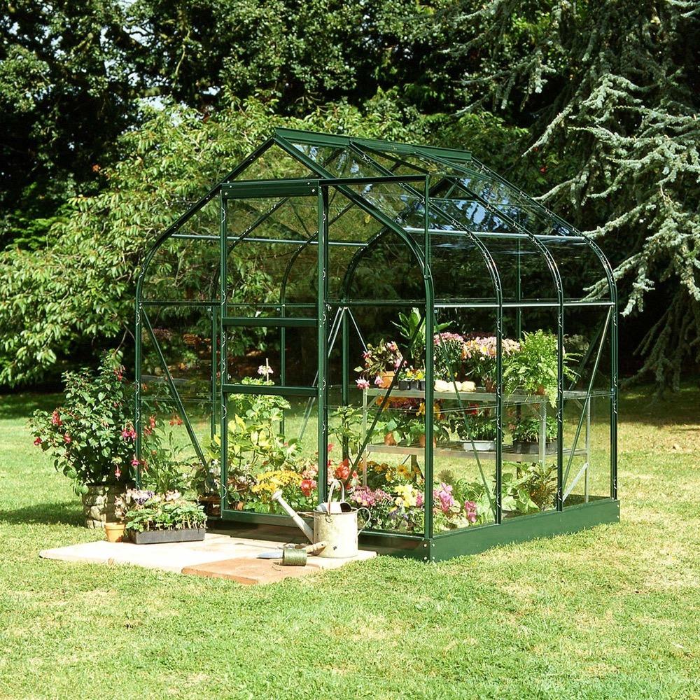 Supreme 6ft x 6ft Greenhouse Green