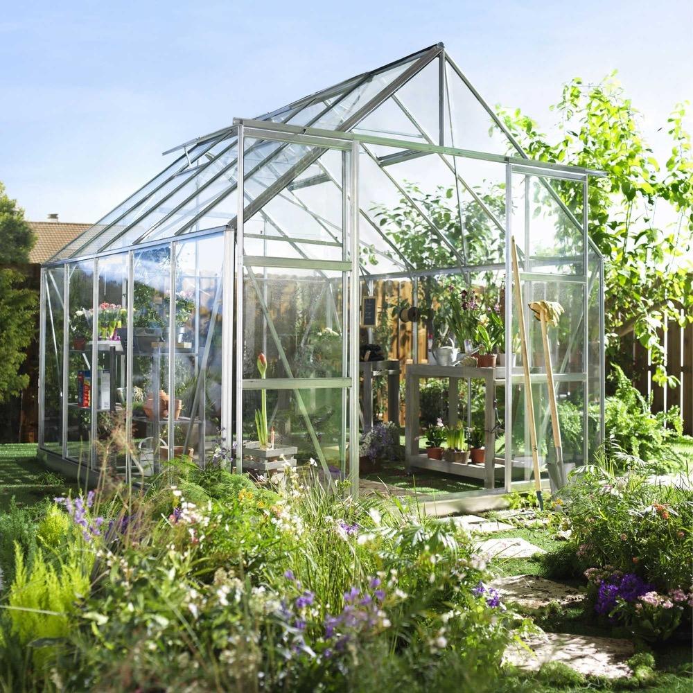 Magnum 8ft x 10ft Greenhouse (Silver)