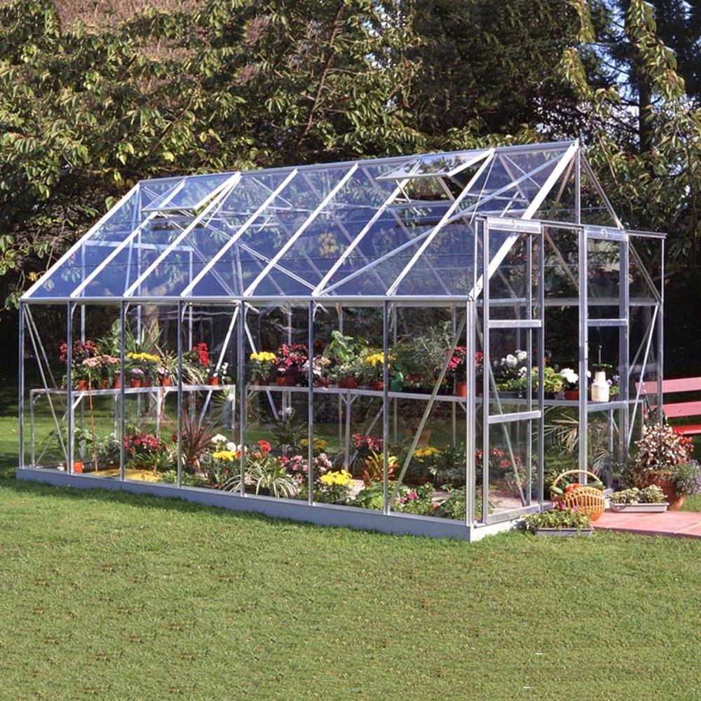 Magnum 8ft x 14ft Greenhouse (Silver)