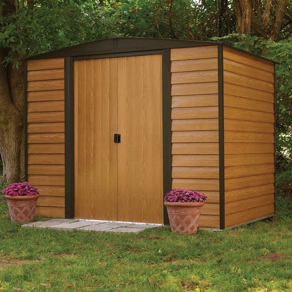 Woodvale Metal Apex Shed 8 x 6