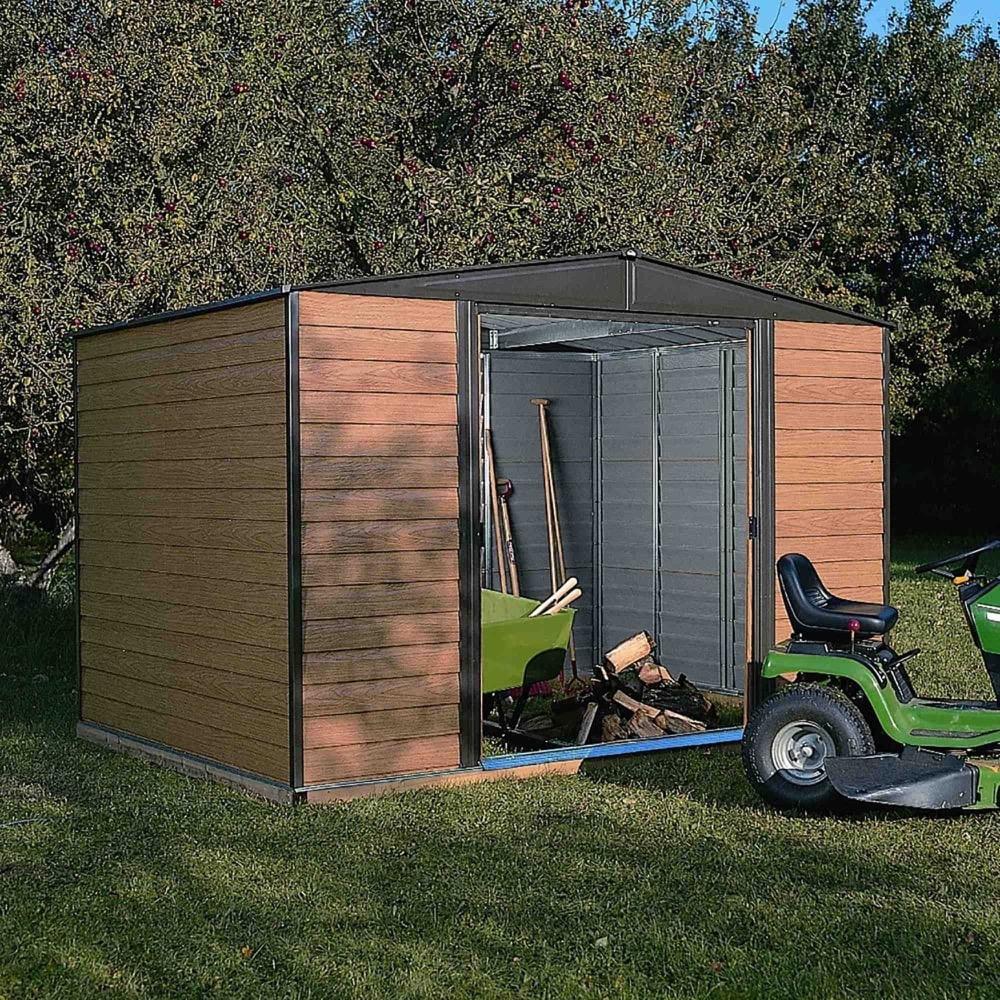 Woodvale Metal Apex Shed 10 x 6