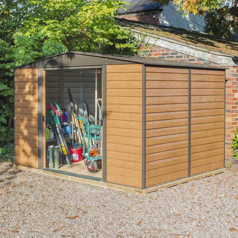 Woodvale Metal Apex Shed 10 x 8