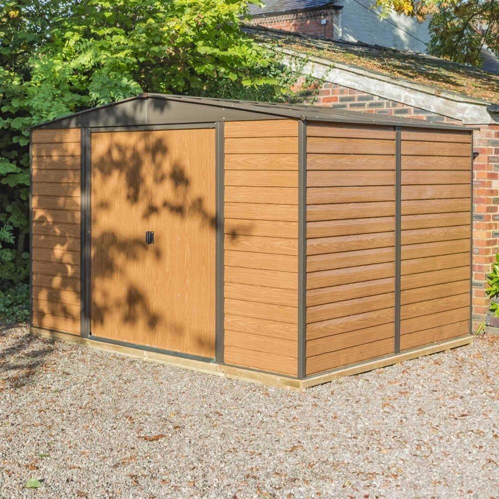 Woodvale Metal Apex Shed 10 x 12