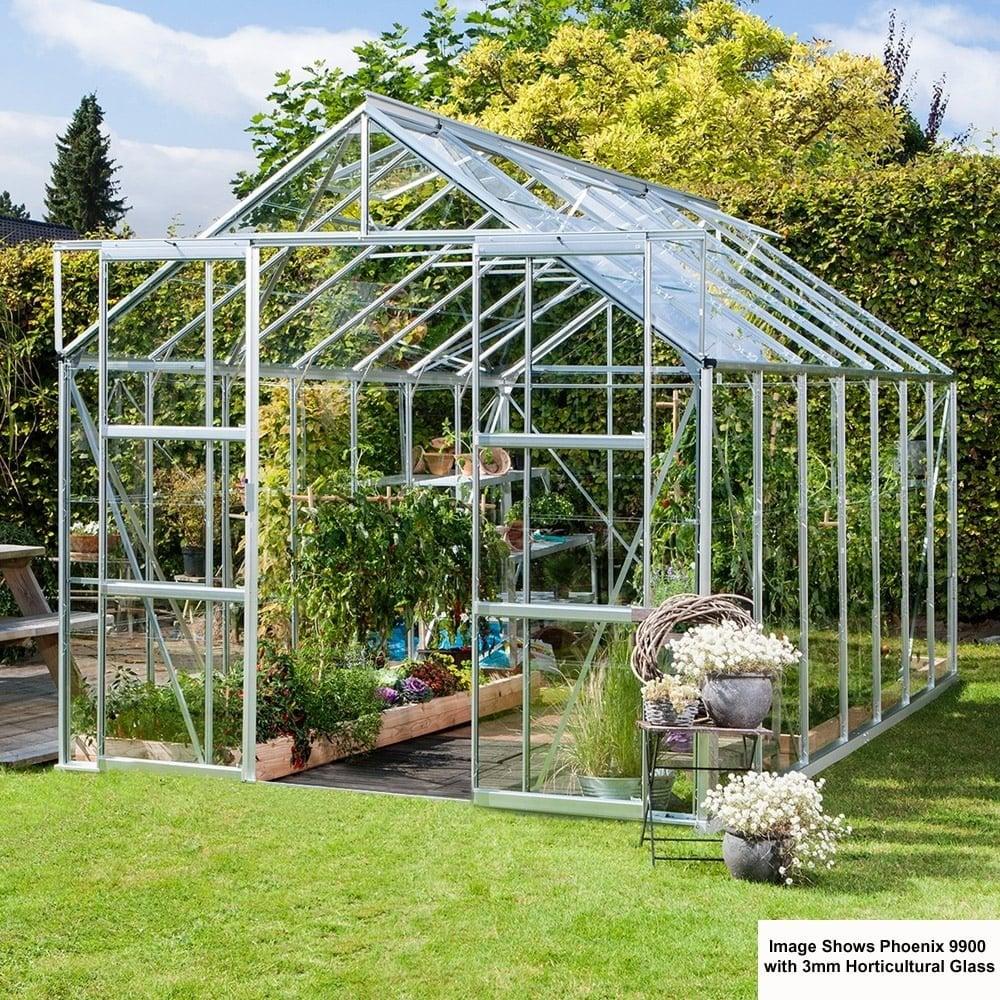 Phoenix 11500 8 x 14 Greenhouse - Silver