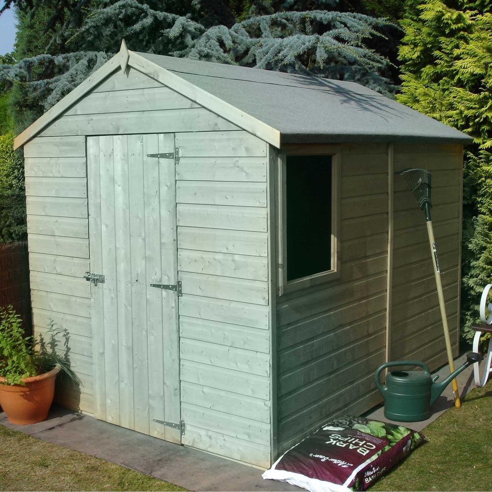 8 x 6 Durham Shiplap Apex Shed