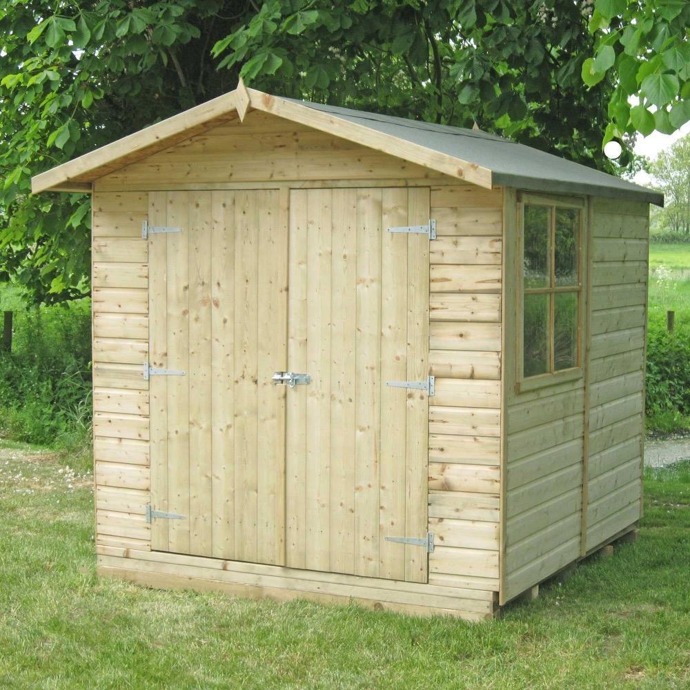 7 x 7 Alderney Shiplap Apex Shed