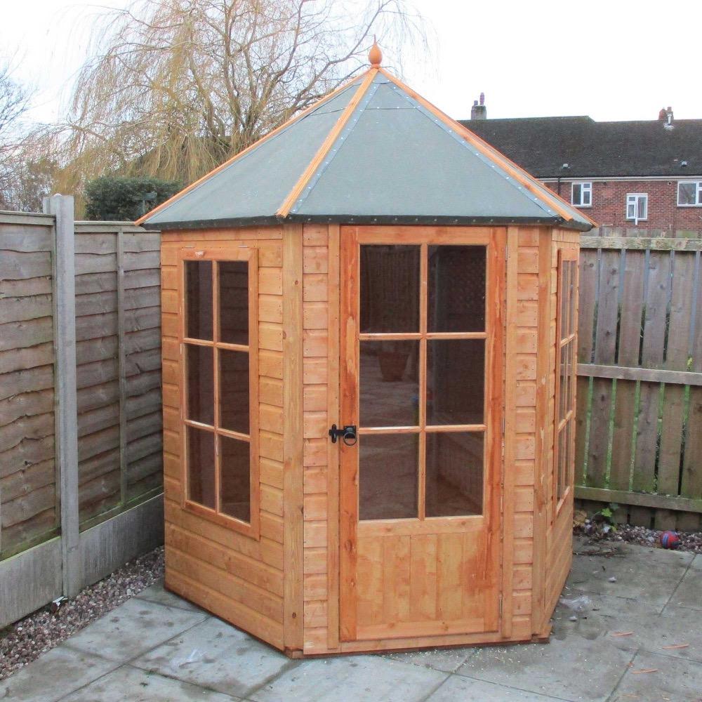 6 x 7 Gazebo Pressure Treated Summerhouse