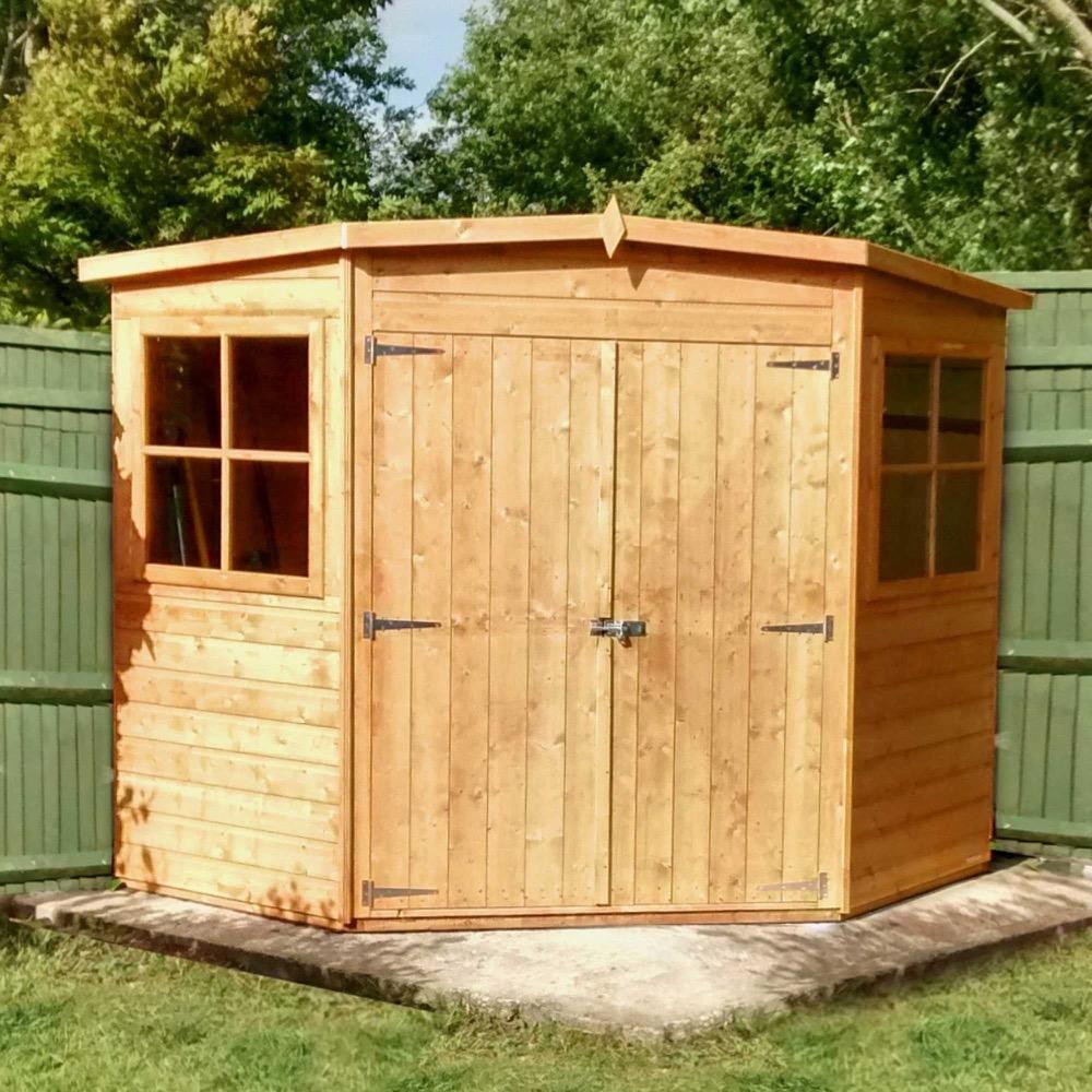 10 X 10 Corner Shed