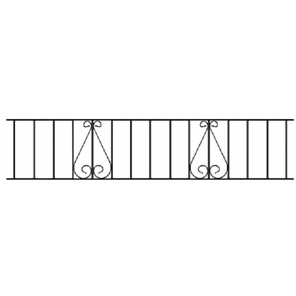 Classic Railing Panel 1.83 x 0.35m