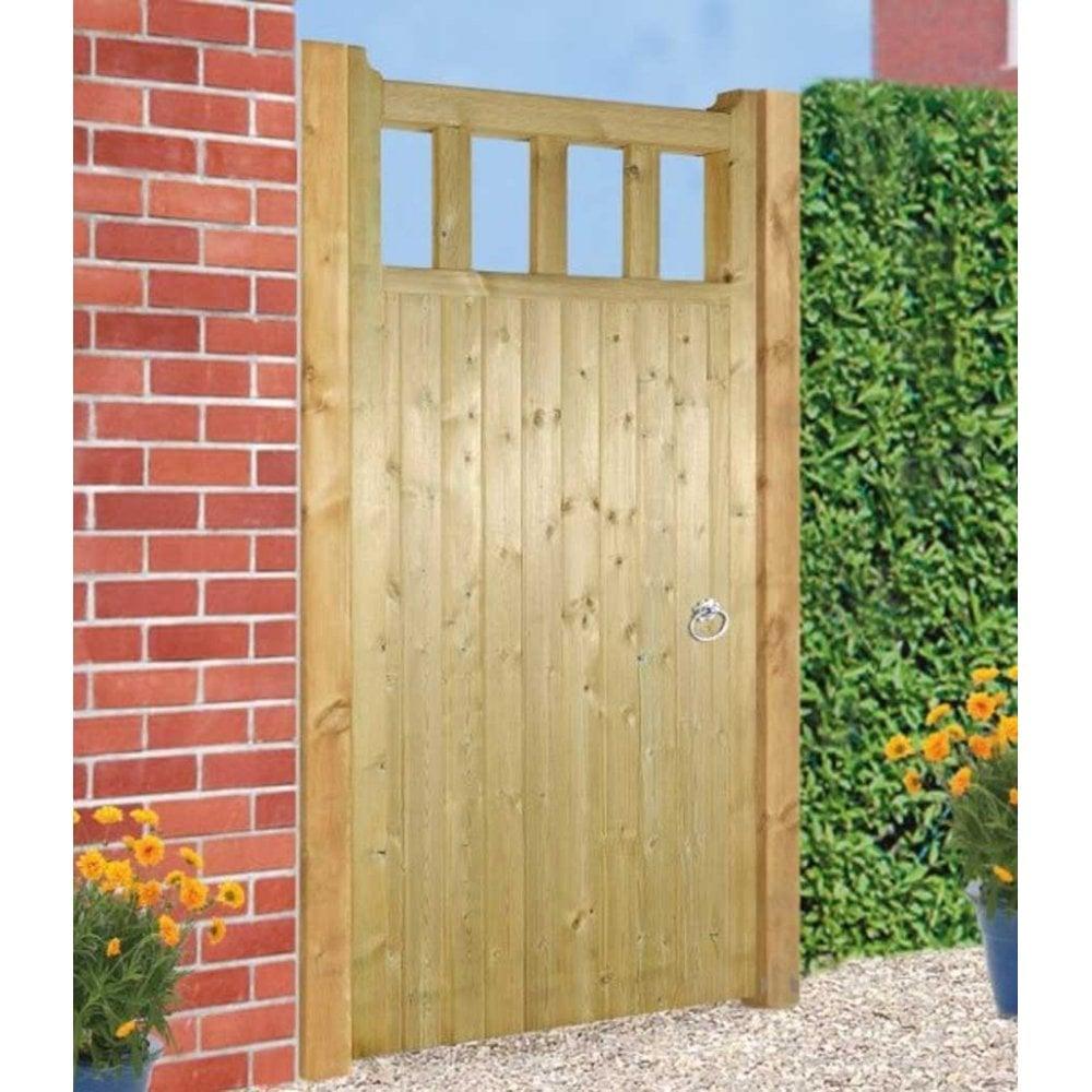 Burbage Iron Craft Quorn Tall Single Garden Gate