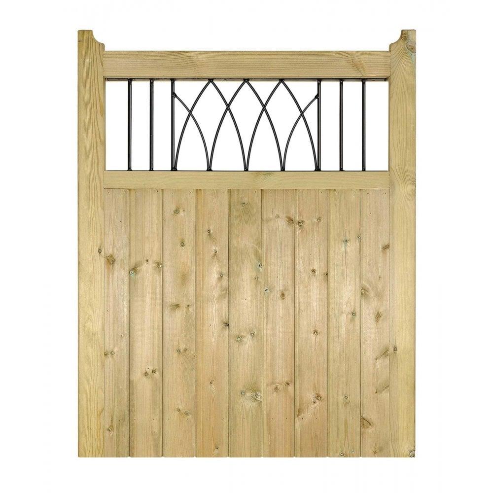 Burbage Iron Craft Windsor Single Garden Gate