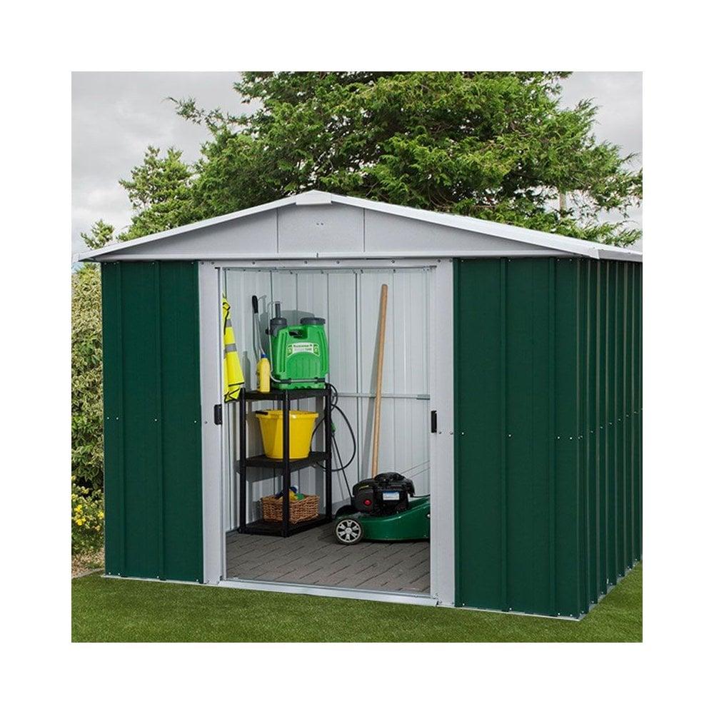 Emerald Deluxe Metal Shed with Floor Support Kit 8 x 7