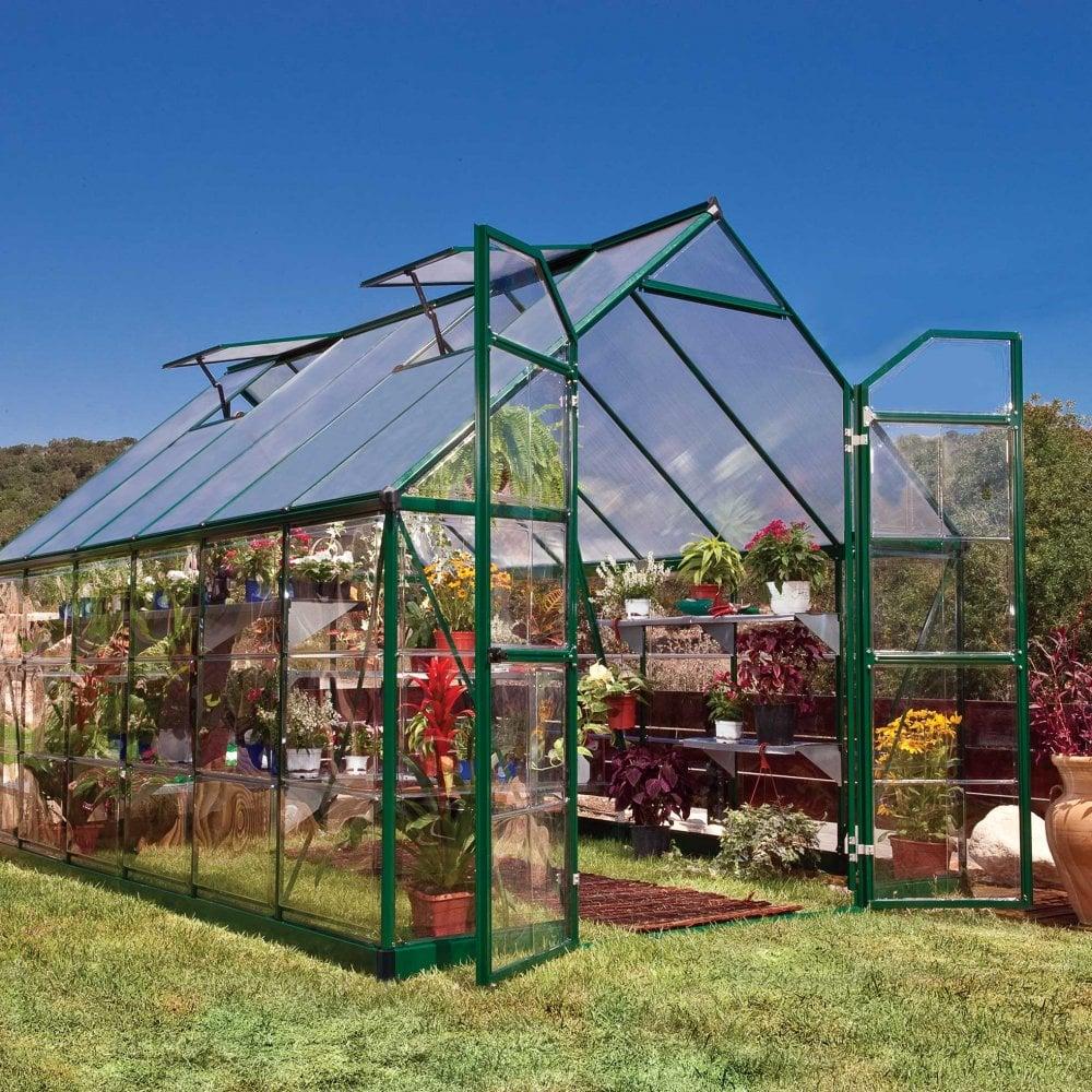 Balance 8x12 Green Greenhouse