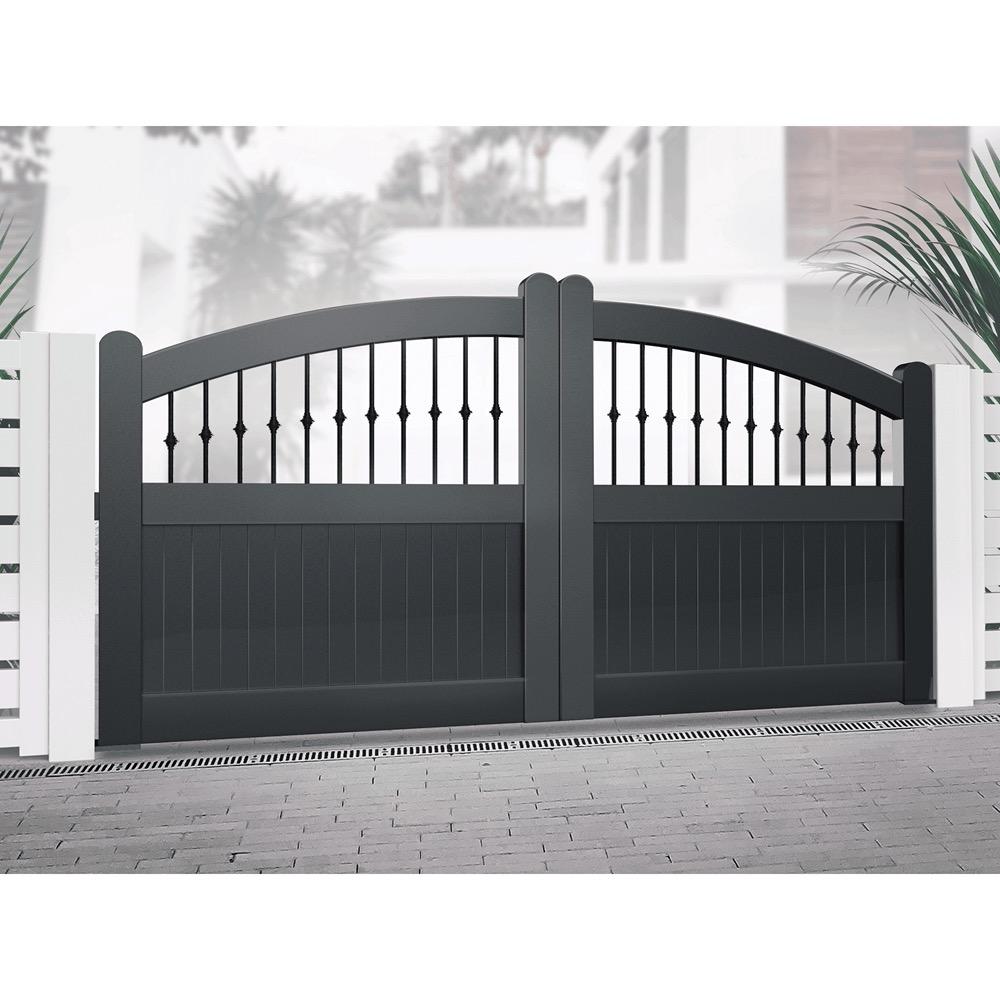 Dorchester Driveway Gate - Black