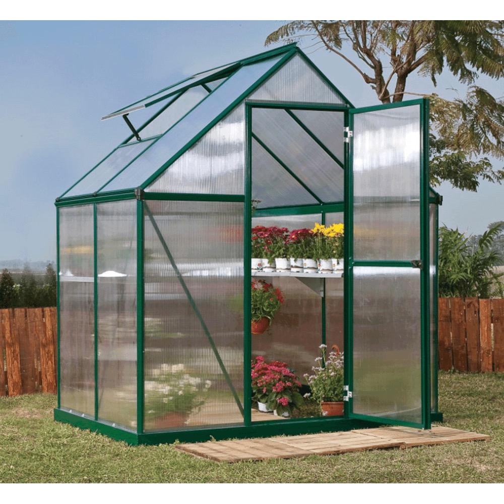 Mythos Greenhouse 6 x 4 Green