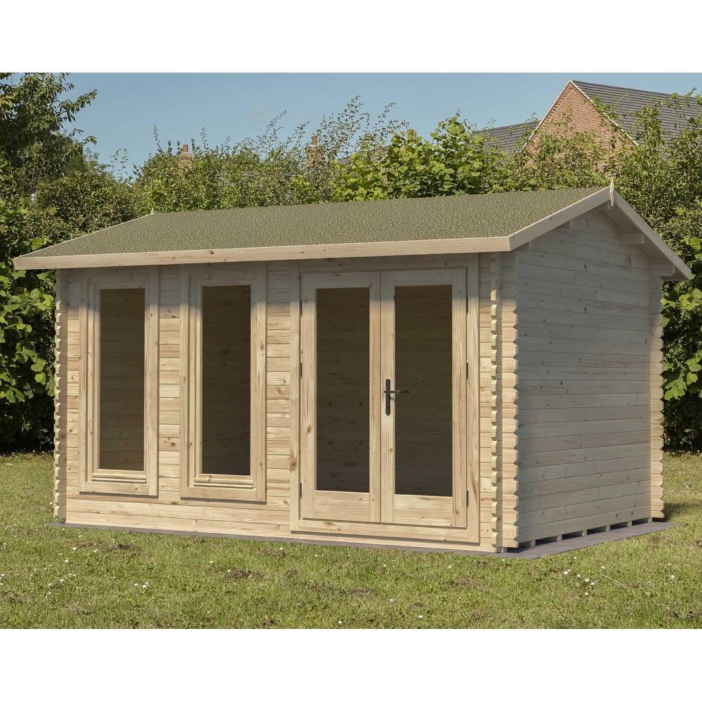 Chiltern Single Glazed Log Cabin 4.0m x 3.0m