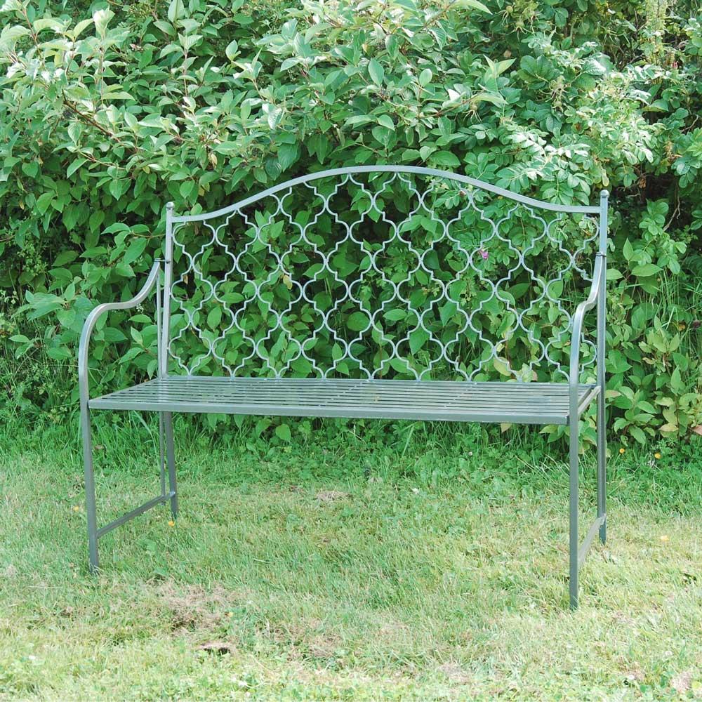 Marrakech Bench Umber Grey