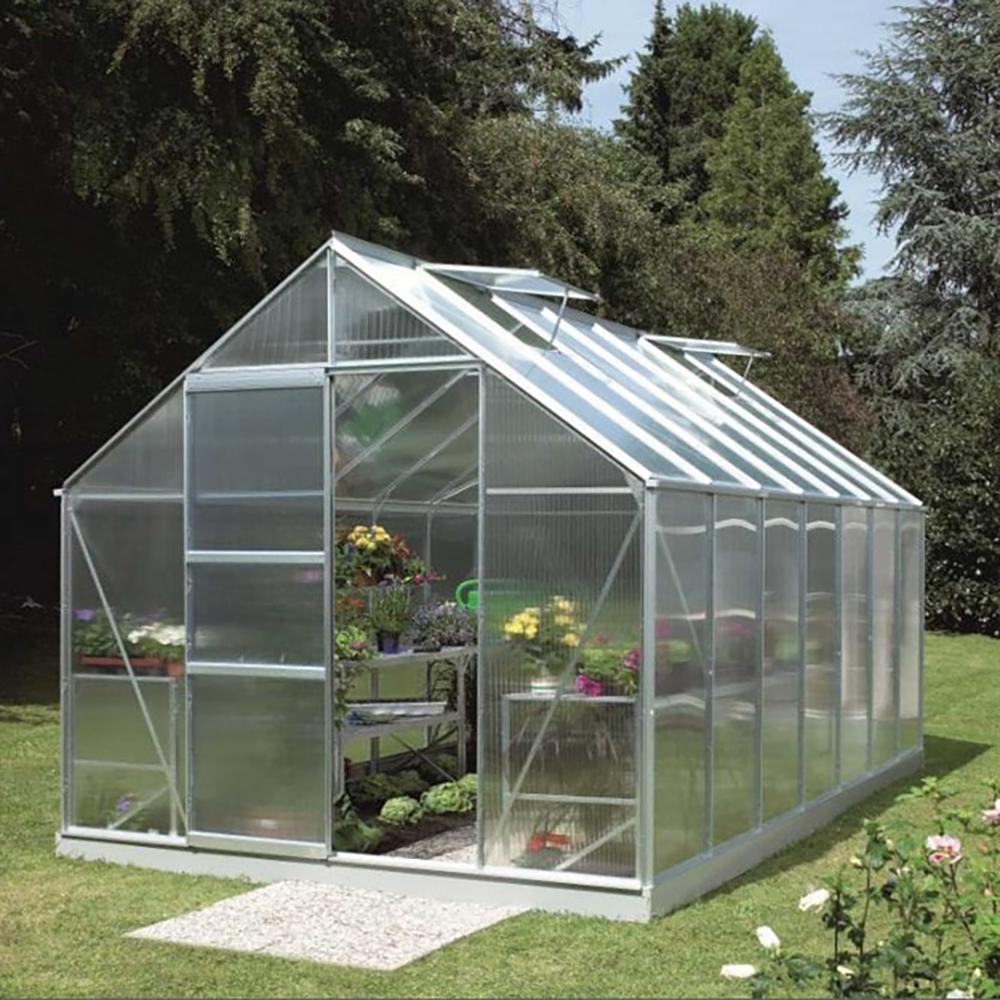 Neptune 11500 8 x 14 Greenhouse - Silver