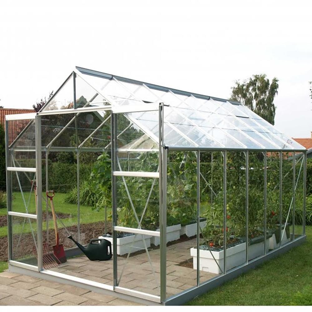 Jupiter 11500 8 x 14 Greenhouse - Silver