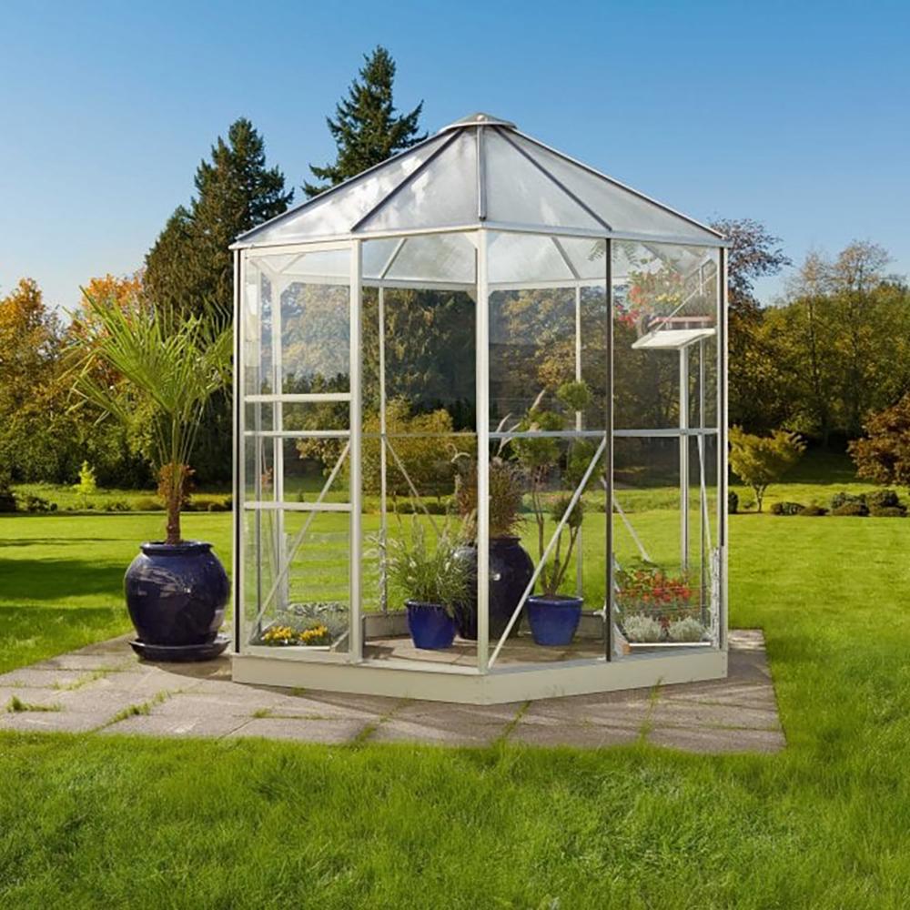 Hera 4500 8 x 7 Greenhouse - Silver