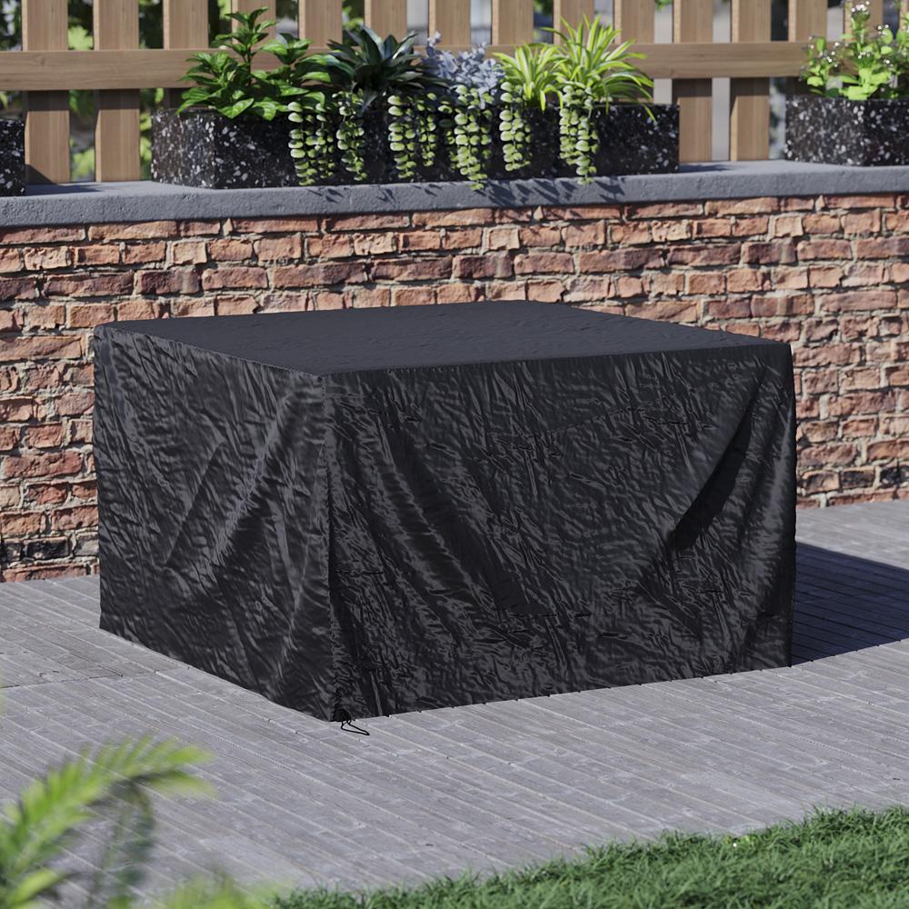 Rattan Garden Outdoor Patio Furniture Waterproof Cover 113 x 113 x 71 cm