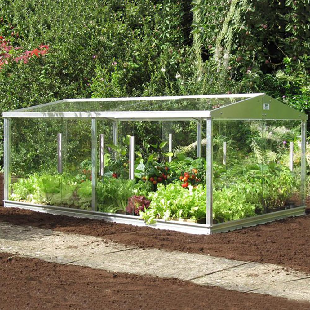 Mini Aluminium Cold Frame 6ft x 4ft