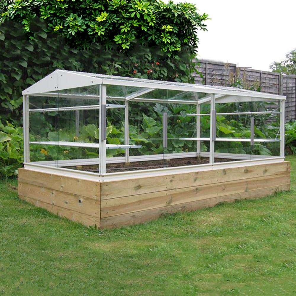 Cold Frame 8 x 4 Aluminium