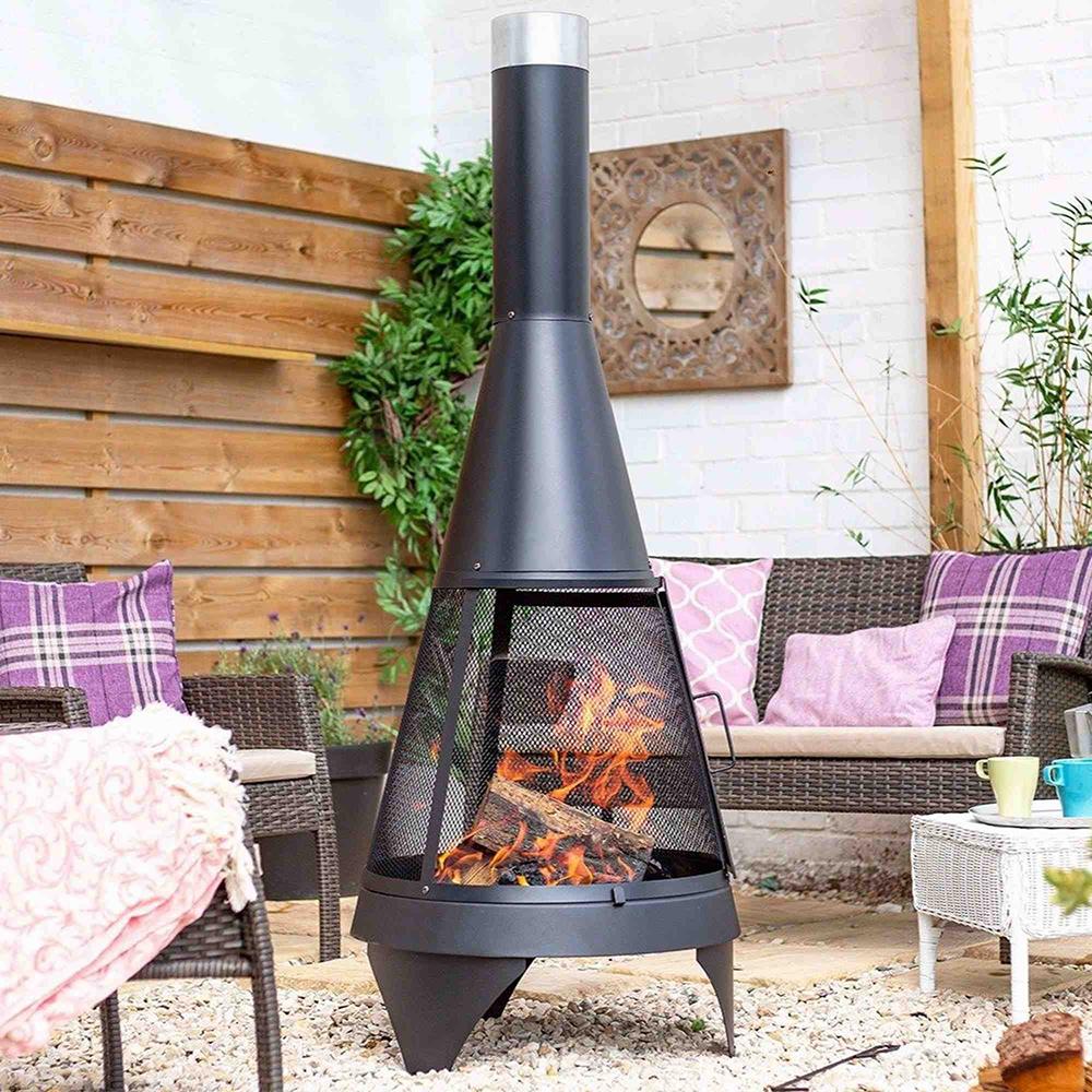 Colorado Mesh Steel Chimenea Extra Large