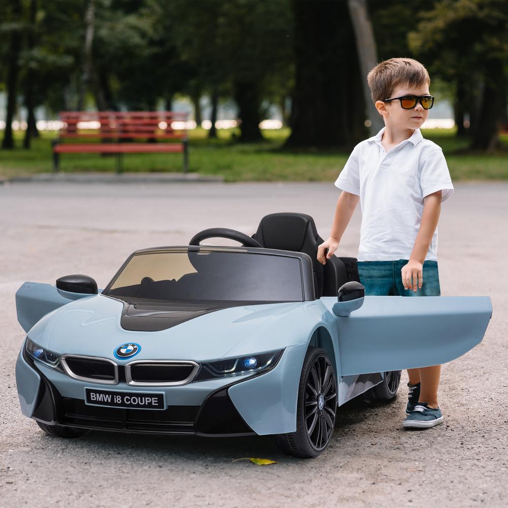 Licensed BMW I8 Coupe Kids Electric Ride-On Car 6V with Remote Lights