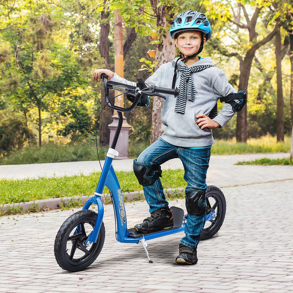 Teen Push Scooter Stunt Scooter Children Bike Ride On with 12" Tyres