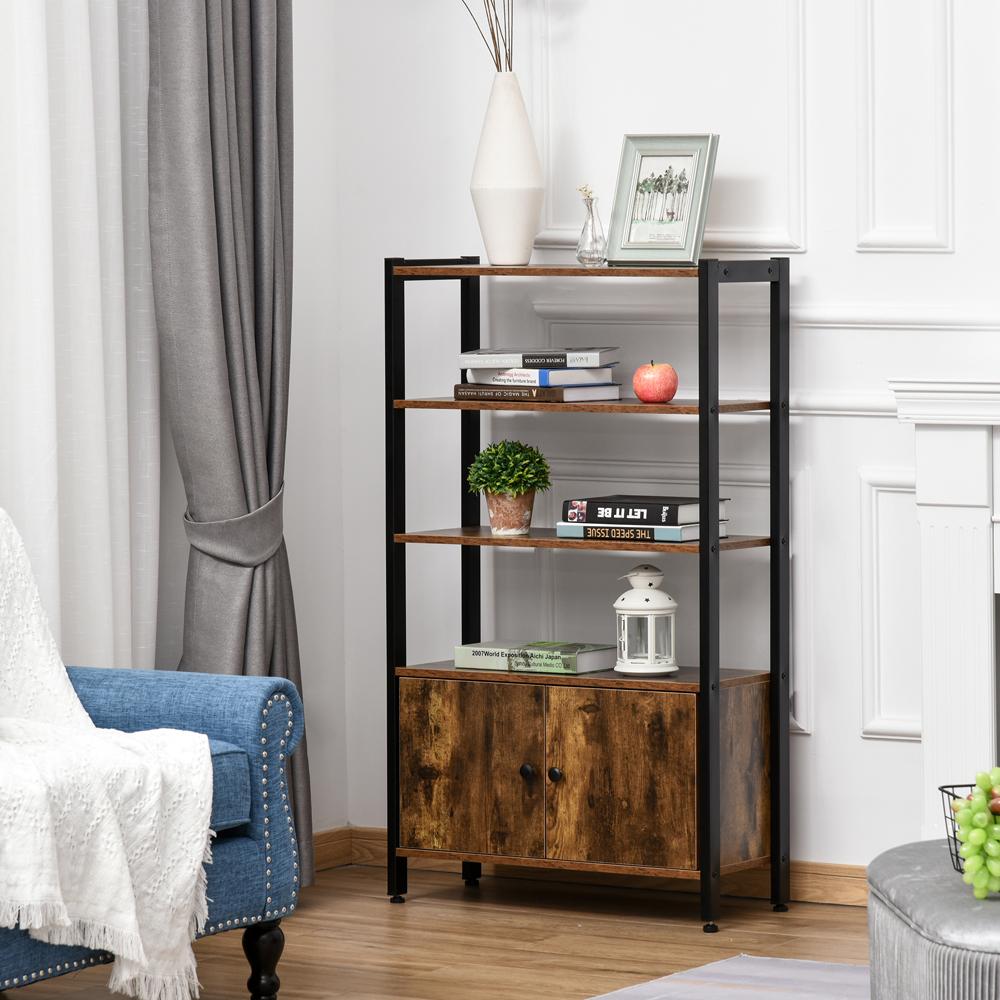 Multifunctional Bookshelf Storage Cabinet Bookcase Display Shelves