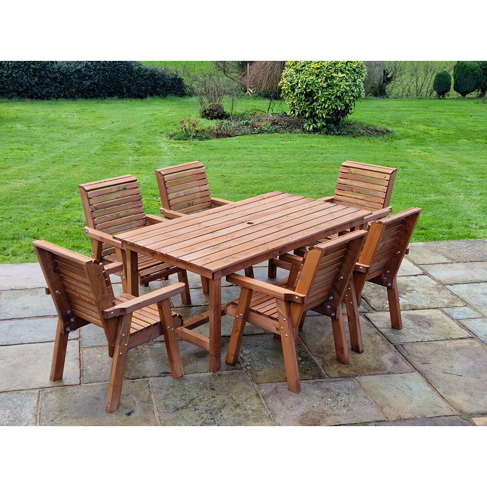 Garden Valley Table Set 6 Seater 330cm