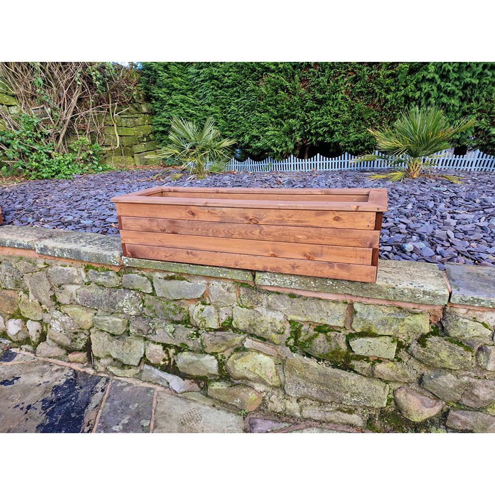 Wooden Garden Trough Planter XL 120cm VPL5