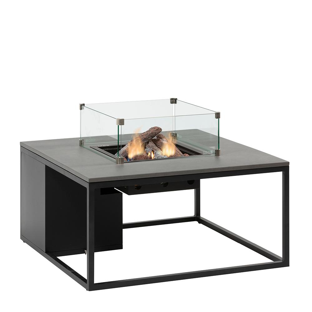 Outdoor Cosiflow 100 Fire Pit Table Black And Grey