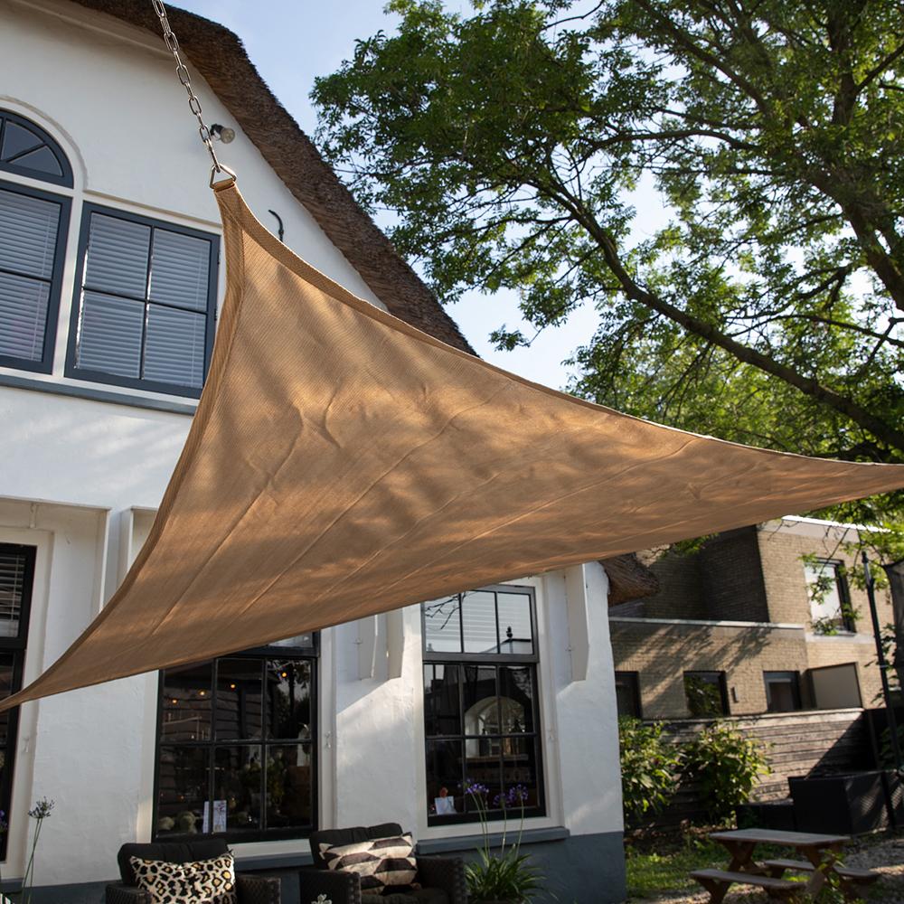 Outdoor Triangle Shade Sail Sand 3.6m