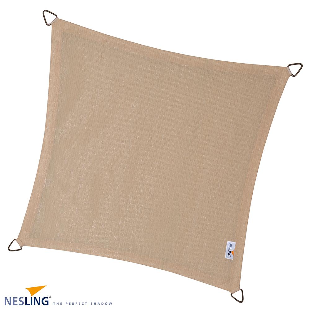 Outdoor Shade Sail Off-White Square 3.6m