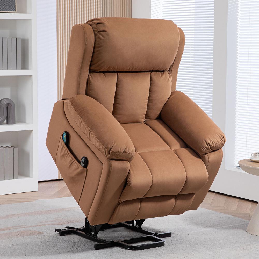 Riser and Recliner Chair with Vibration Massage and Heat