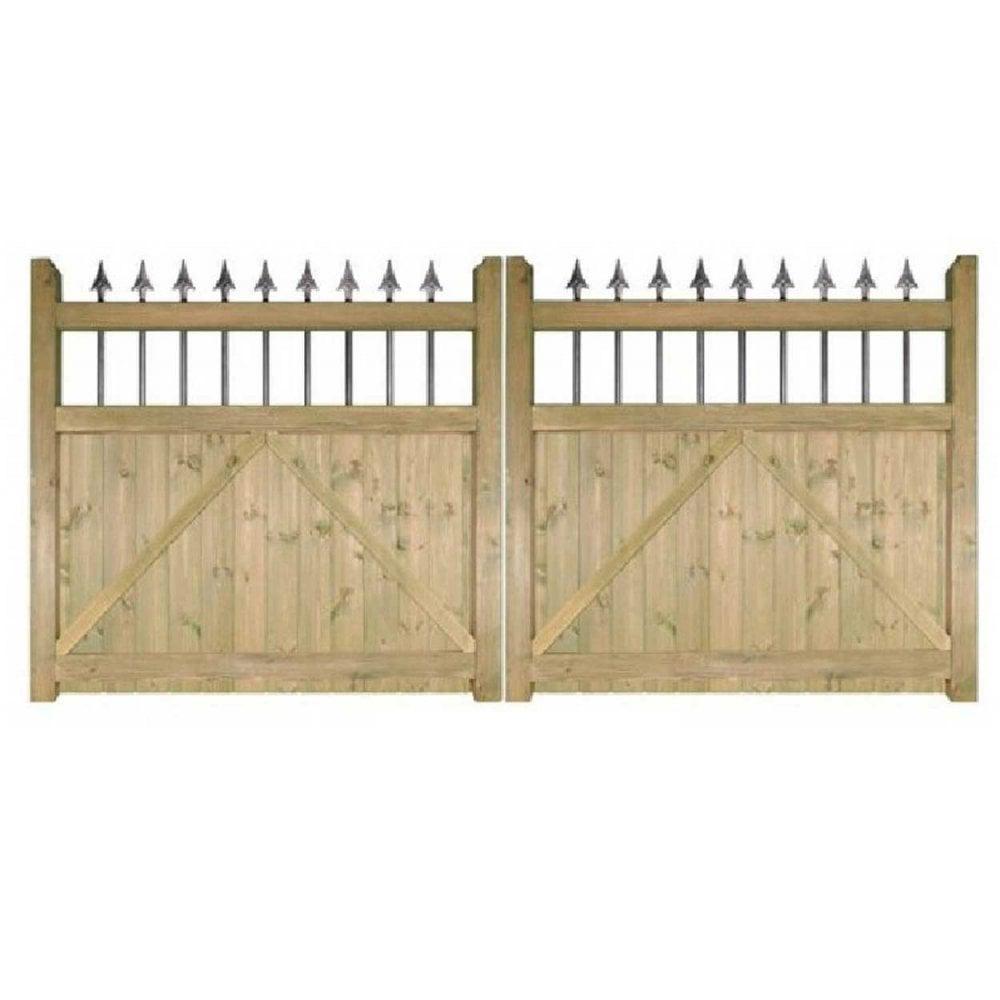 Hampton Low Double Garden Gate