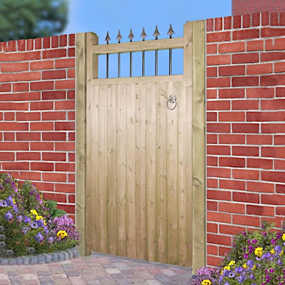 Burbage Iron Craft Hampton Tall Single Garden Gate