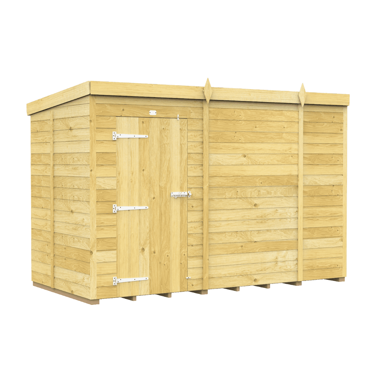 Tongue & Groove Pent Shed 11 X 5