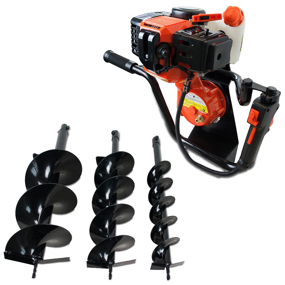 Petrol Earth Auger 80cm 52cc