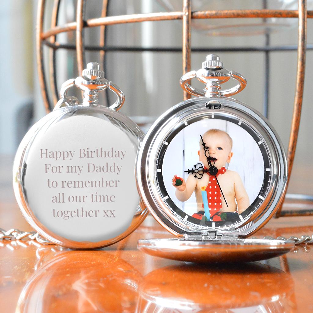 Personalised Photo Pocket Watch