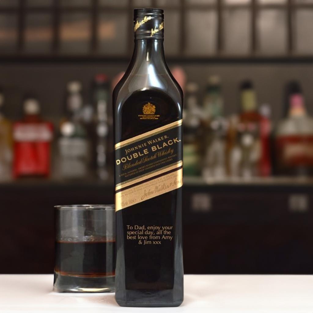 Fathers Day Gifts Personalised Johnnie Walker D Black