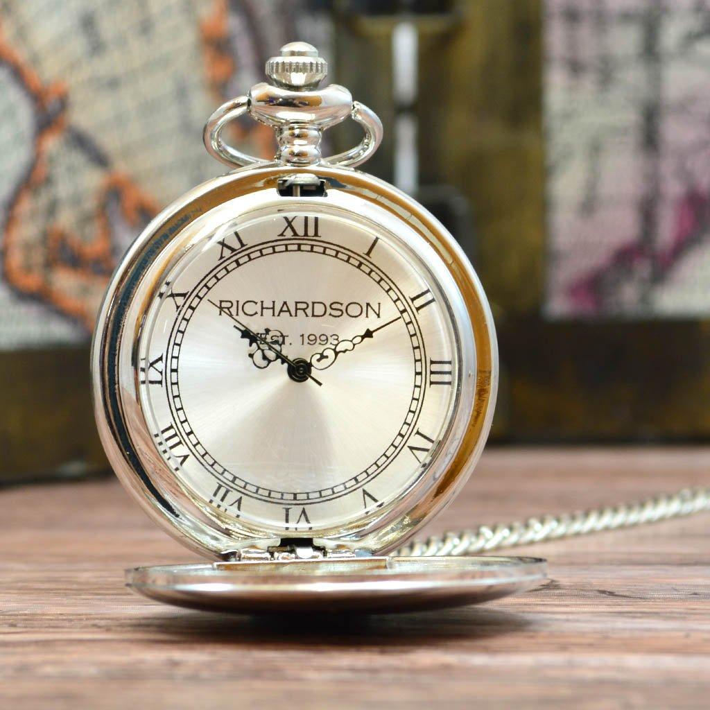 Personalised Pocket Watch With Your Name