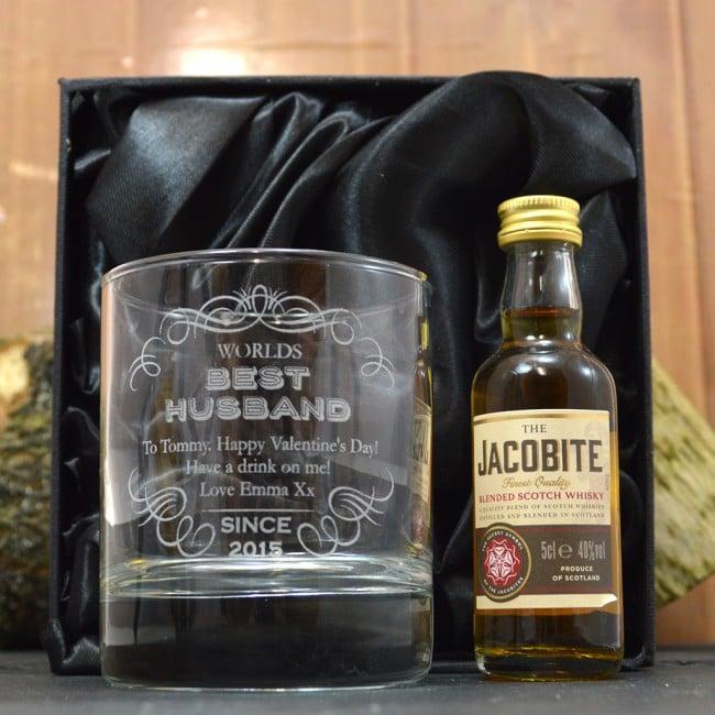 Best Husband Personalised Spirit Gift Set