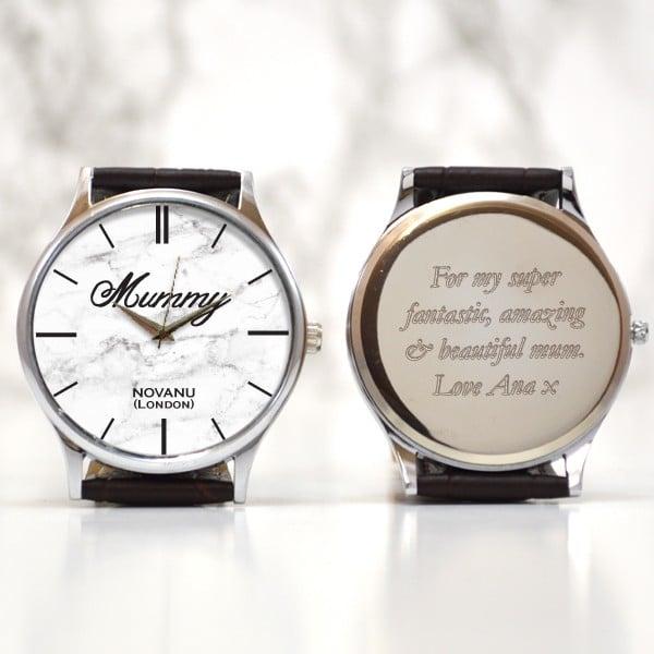 Personalised Wrist Watch For Mum Gift