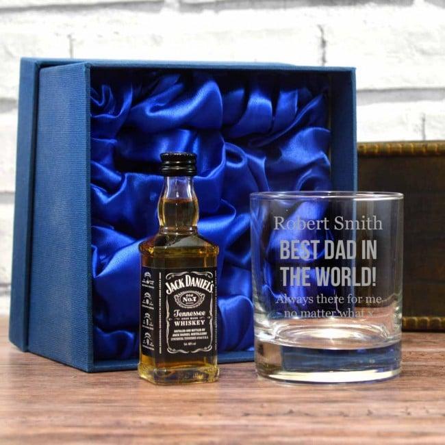 Personalised Jack Daniels Father's Day Mini Gift Set