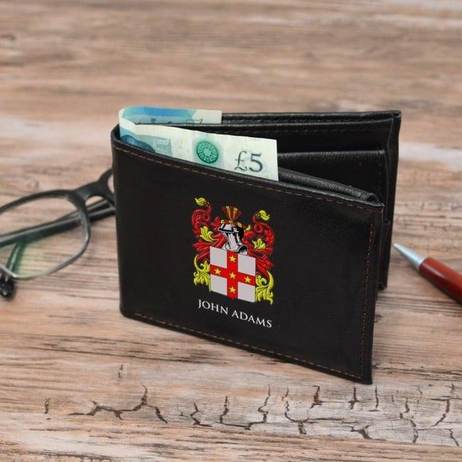 Family Crest Personalised Wallet